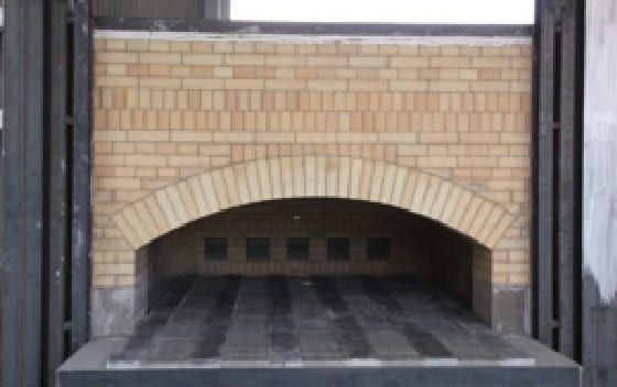 施工写真：レンガ新設